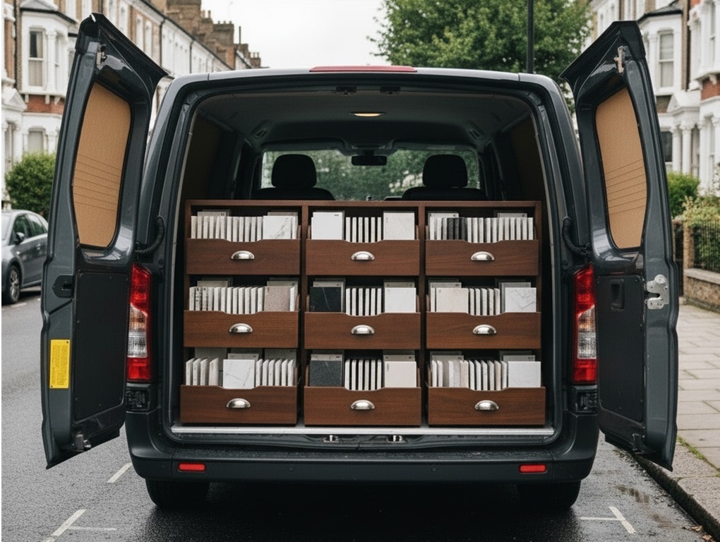 kitchen worktops near me specialists mobile van showroom serving London